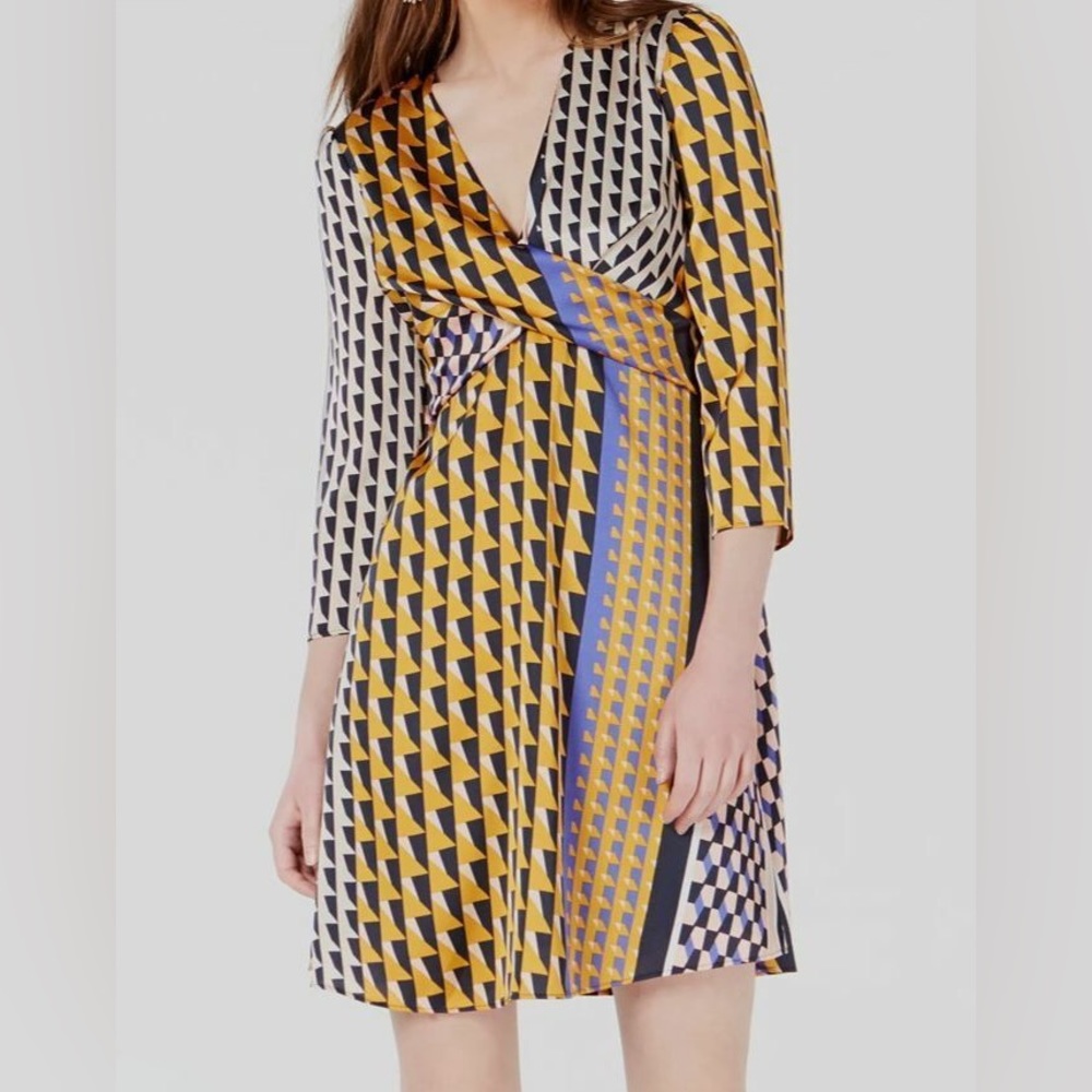 Bar 111 Geometric Print Dress